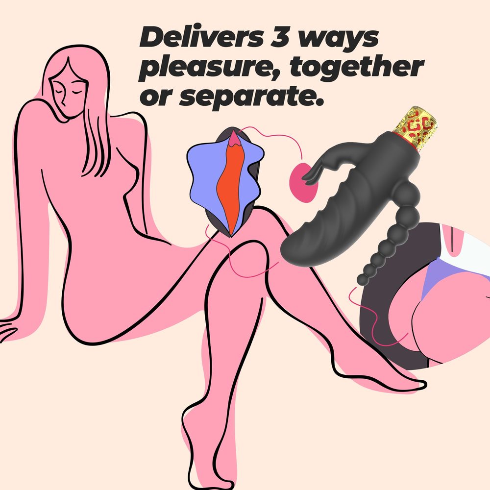 Crushious Romanov Classic Vibrator with a removable silicone sleeve (obrázek 9)