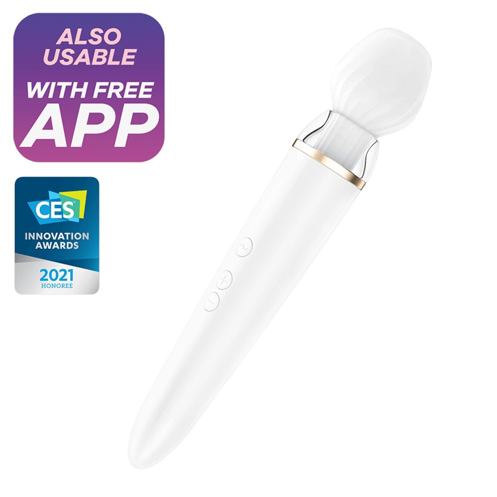 Levně Satisfyer Double Wand-er