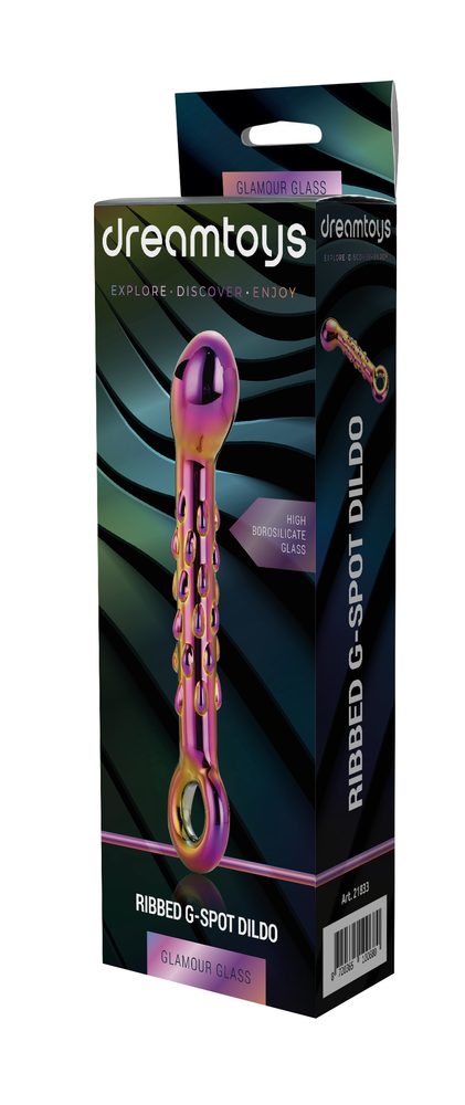 Dream Toys Glamour Glass Ribbed G-Spot