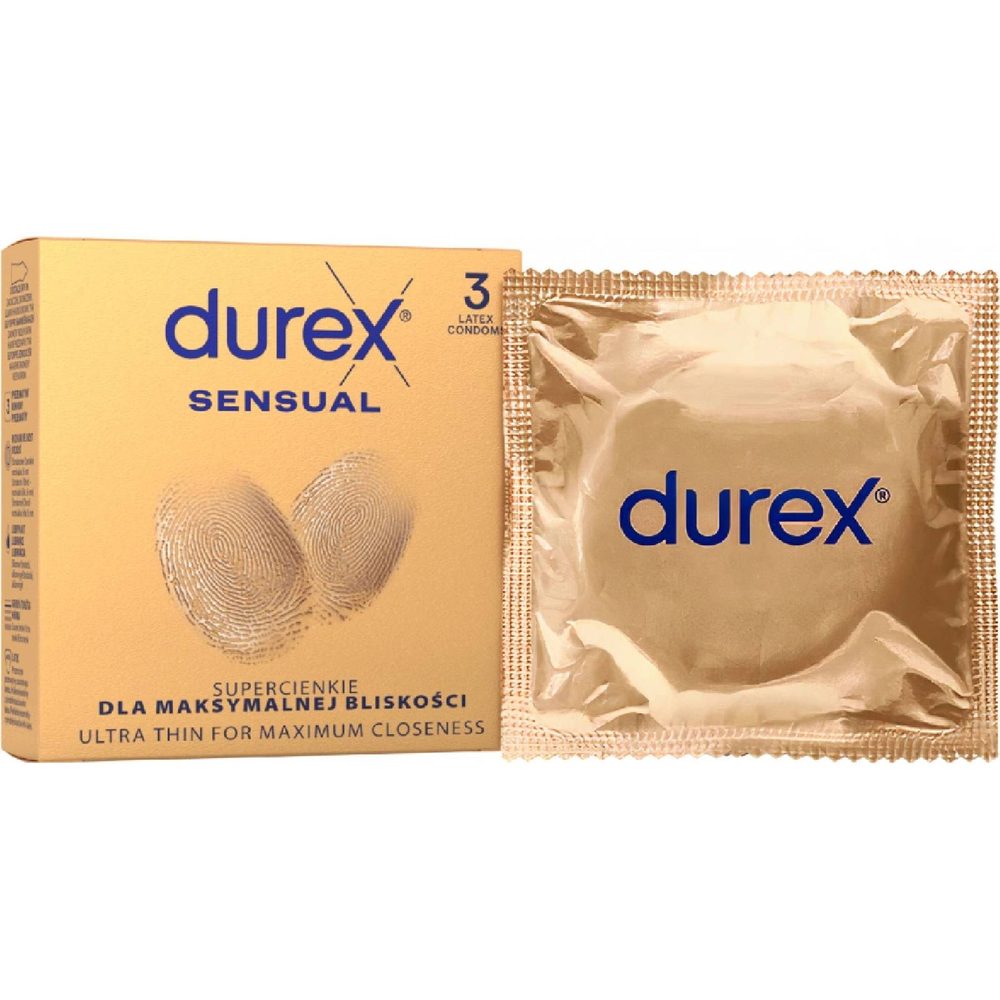 Durex Sensual 3 ks