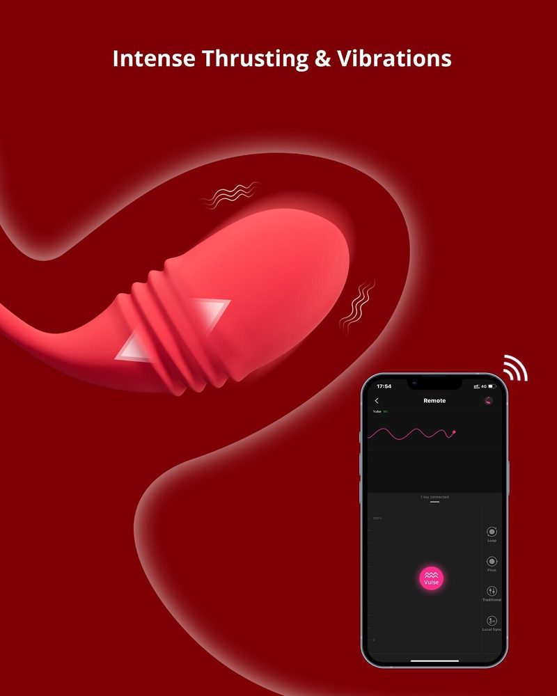 Lovense Vulse App-Controlled Thrusting Egg Vibrator (obrázek 15)