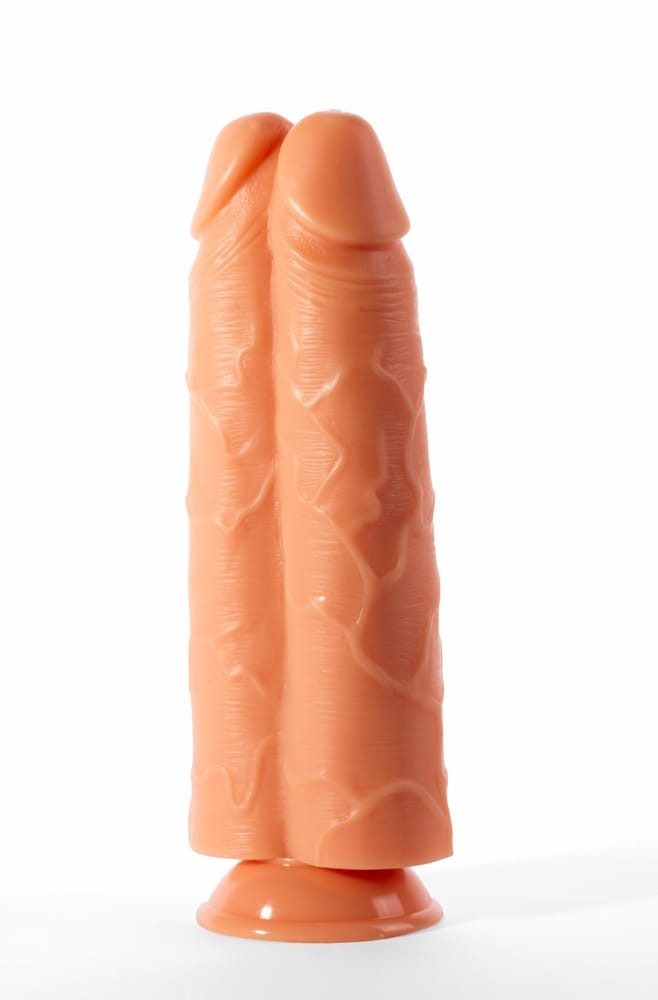 X-Men 11″ 2-in-1 Dildo Flesh