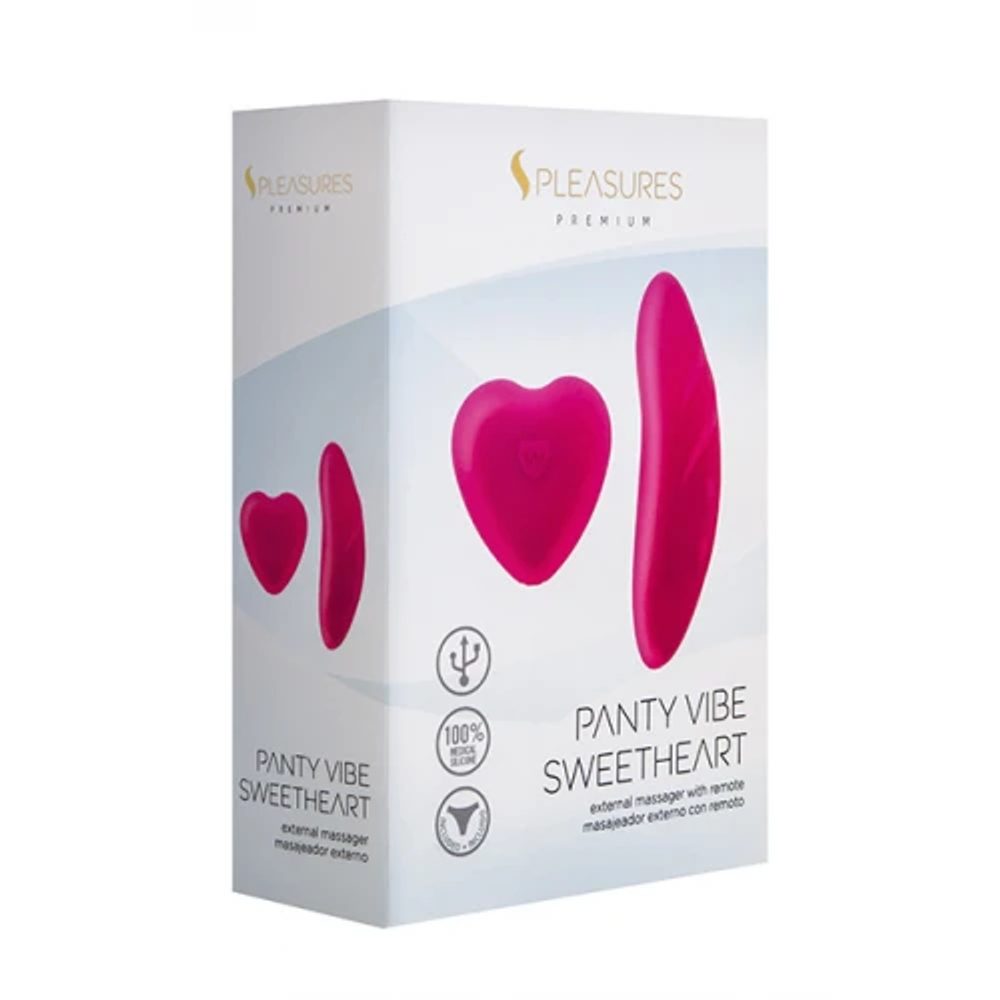 S Pleasures Panty Vibe Sweetheart Pink (obrázek 4)