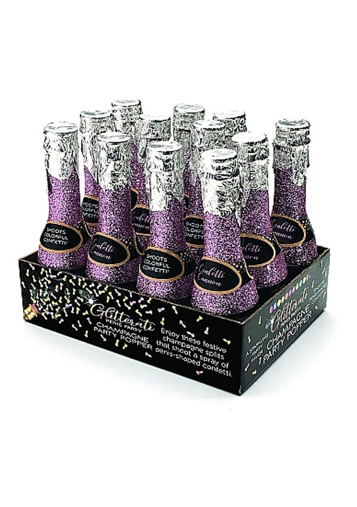 Levně Little Genie Productions Glitterati Champagne Confetti Display of 12
