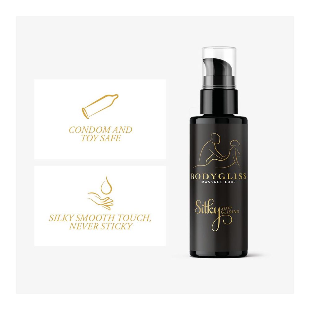 BodyGliss Erotic Collection Silky Soft Silicone 150 ml (obrázek 5)