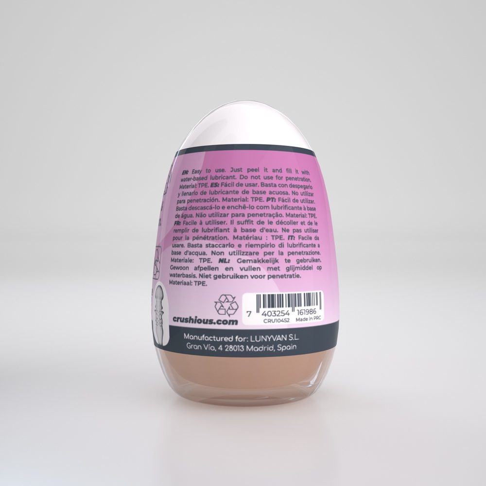 Crushious Ezy Egg The Skilled Masturbator Egg (obrázek 8)