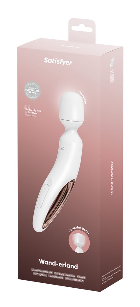 Satisfyer Wand-Erland White Rosegold (obrázek 6)