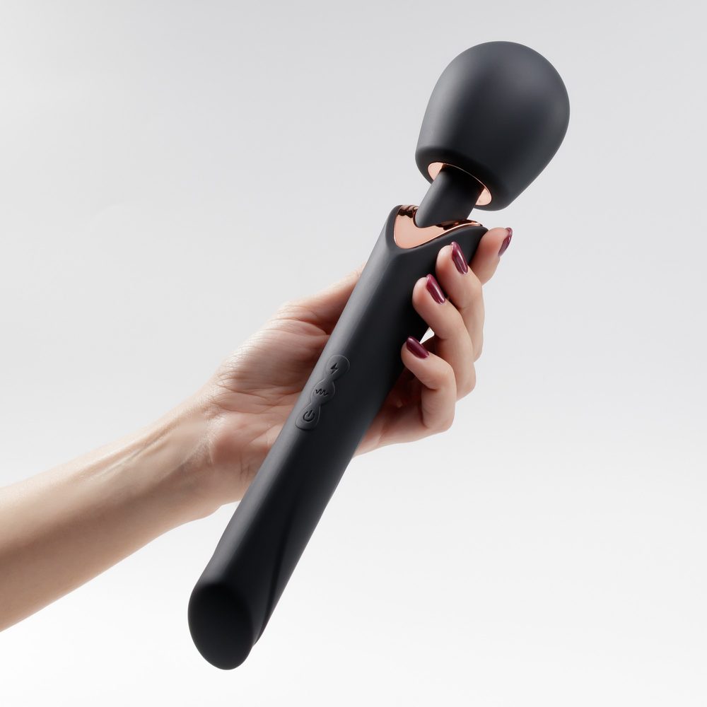 CRUSHIOUS HOLLY RECHARGEABLE WAND MASSAGER BLACK (obrázek 5)