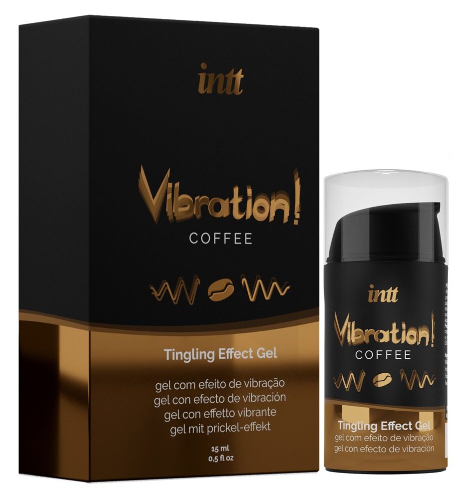intt Vibration! Tingling Effect Gel Cofee 15 ml