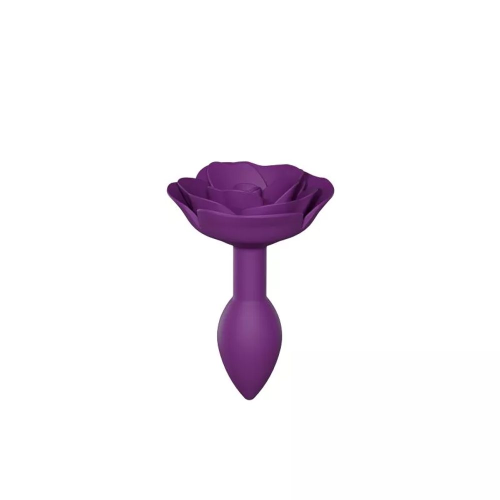 E-shop Love To Love Open Rose Butt Plug Size S Purple