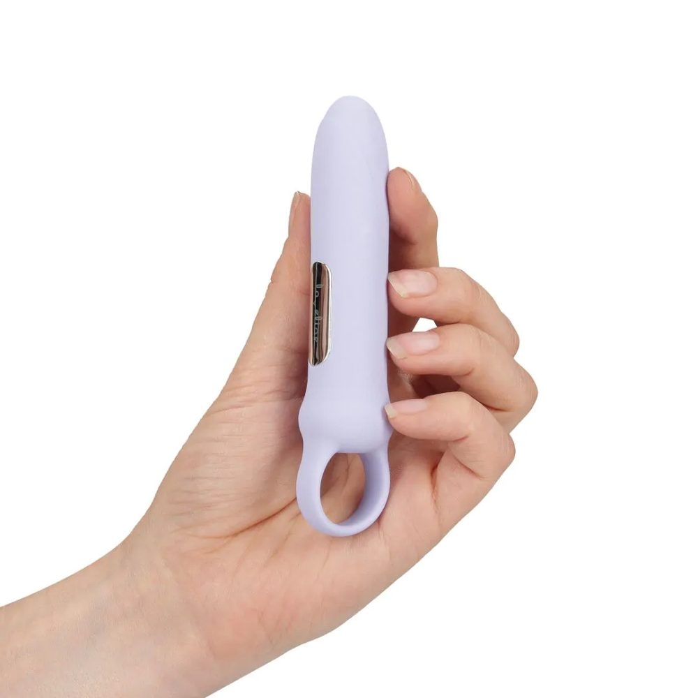 Loveline Vibrating Loop Grip - Lavender (obrázek 3)