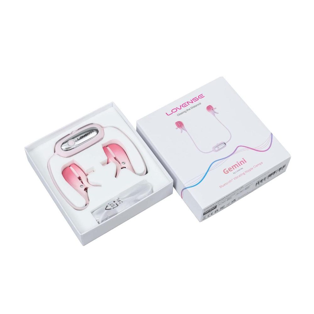 Lovense Gemini App-Controlled Vibrating Nipple Clamps (obrázek 7)
