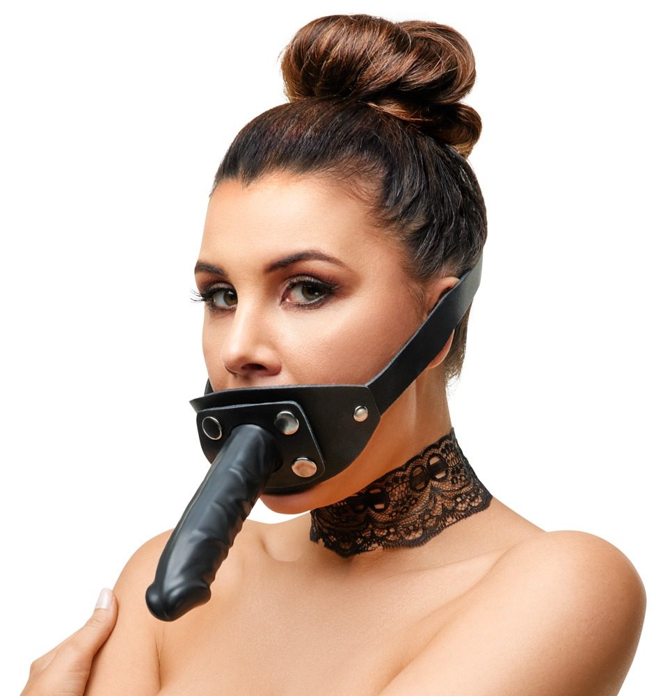 Leather Gag Penis unisize ZADO