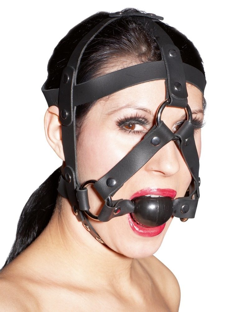 Levně Zado Leather Head Harness