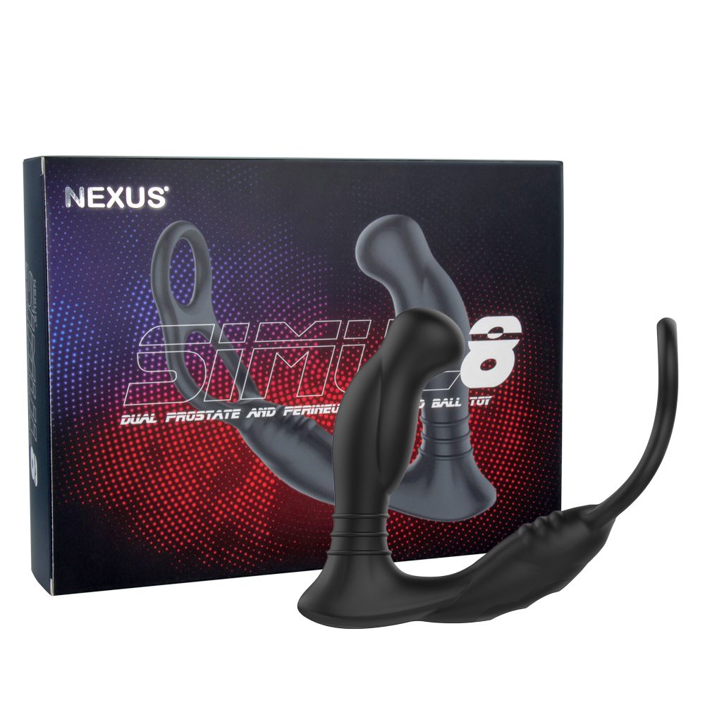 Nexus Simul8 Stroker Edition Vibrating Dual Motor Anal Cock and Ball Toy (obrázek 3)