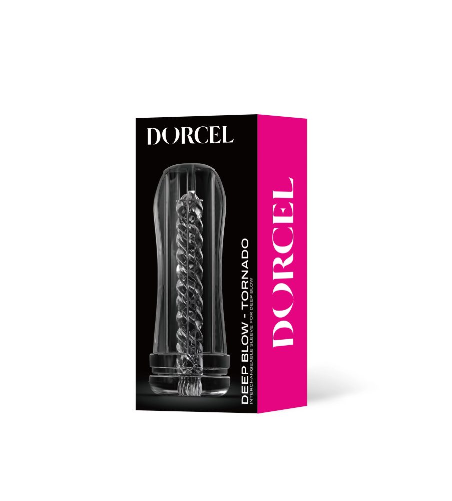 Dorcel Deep Blow Tornado Sleeve for Masturbator Transparent (obrázek 6)