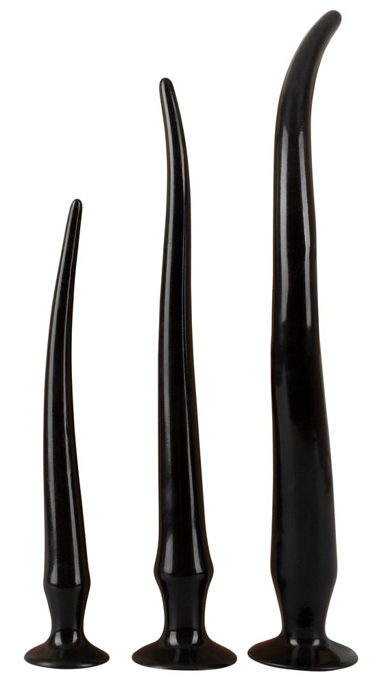 Levně You2Toys Super Long Flexible Butt Plug Set Black