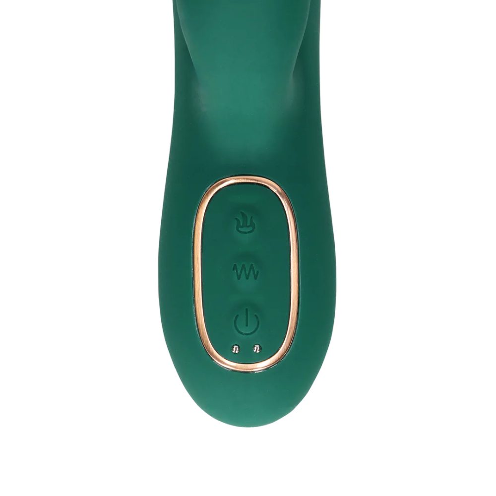 Loveline Thrusting and Warming Rabbit Vibrator - Ancient Sea (obrázek 6)