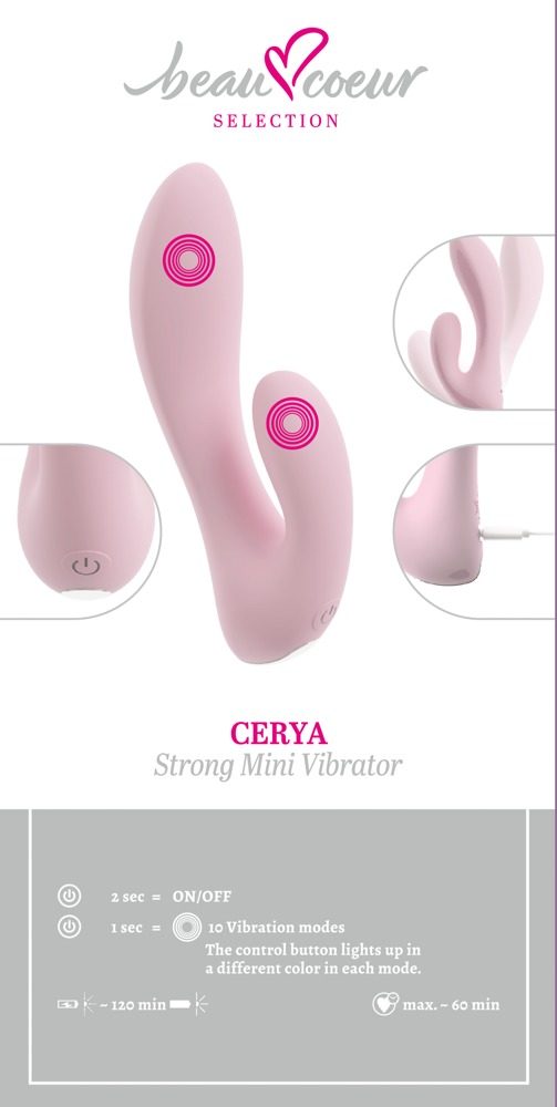 beau coeur Cerya Strong Mini Vibrator (obrázek 8)