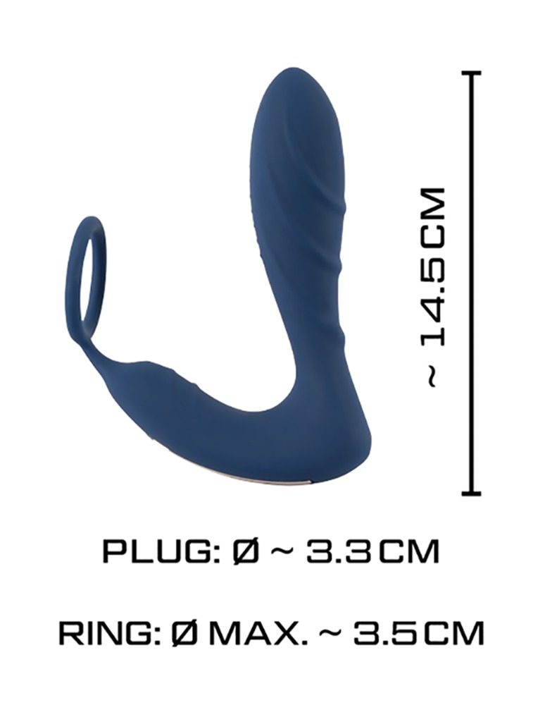 You2Toys Vibrating Prostate Plug with Cock Ring (obrázek 4)