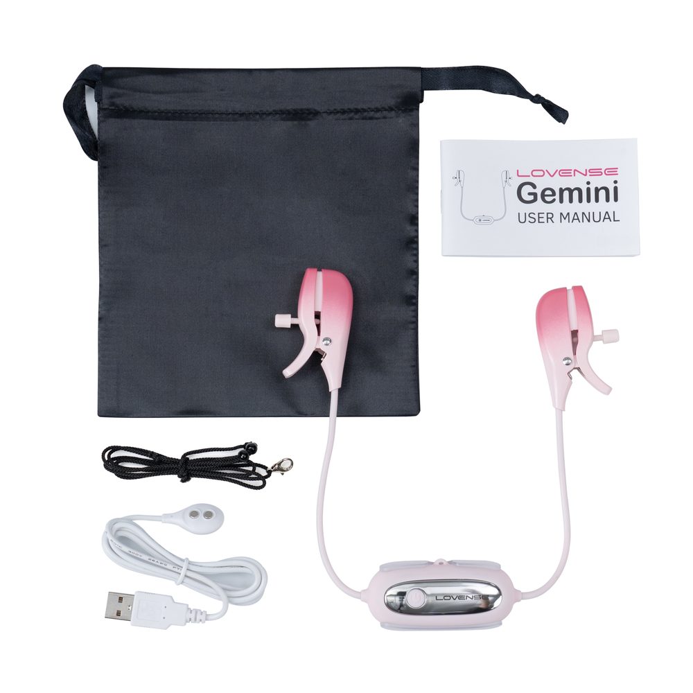 Lovense Gemini App-Controlled Vibrating Nipple Clamps (obrázek 6)