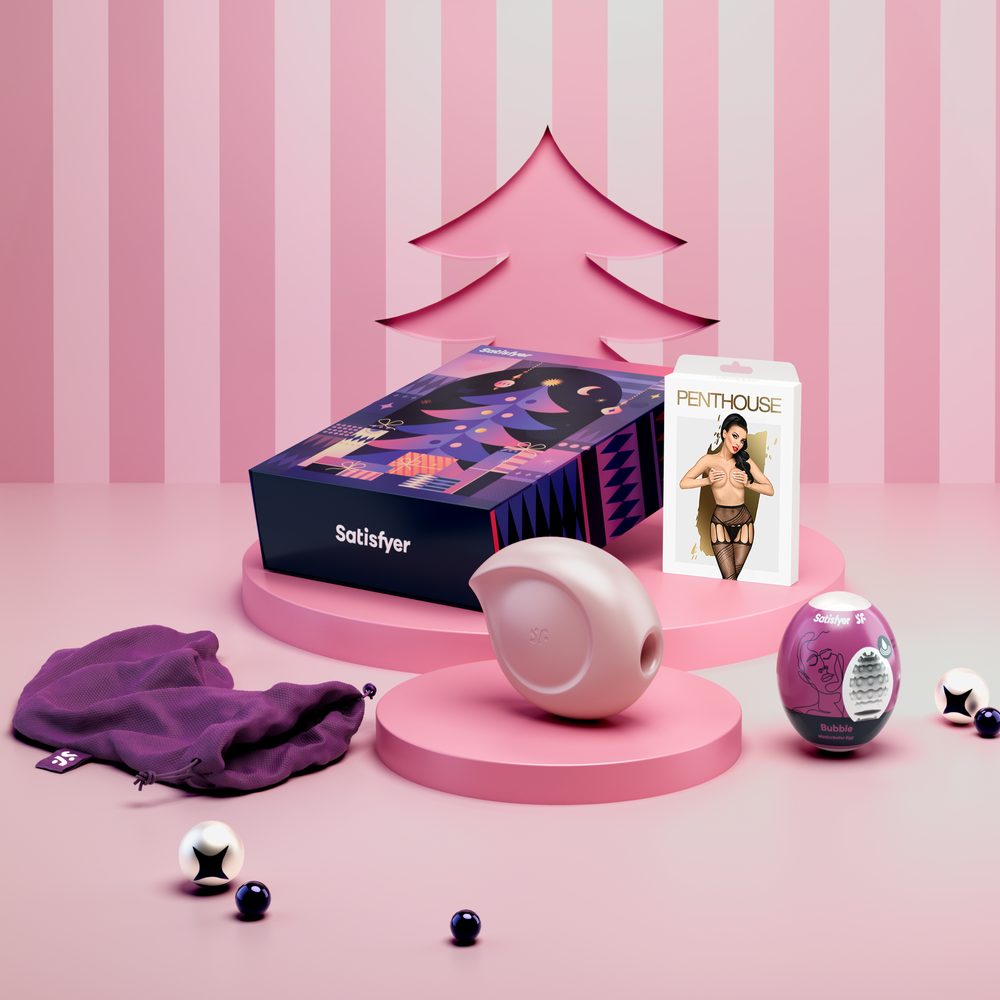 Levně Satisfyer Christmas Box 2023 edice, mini dárkový balíček