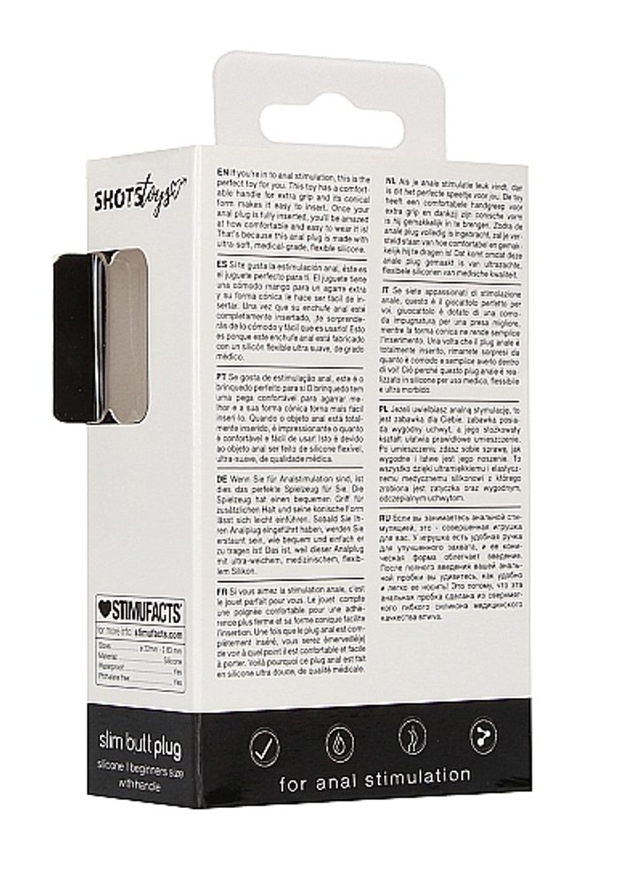 Shots Toys Slim Beginner Butt Plug (obrázek 3)