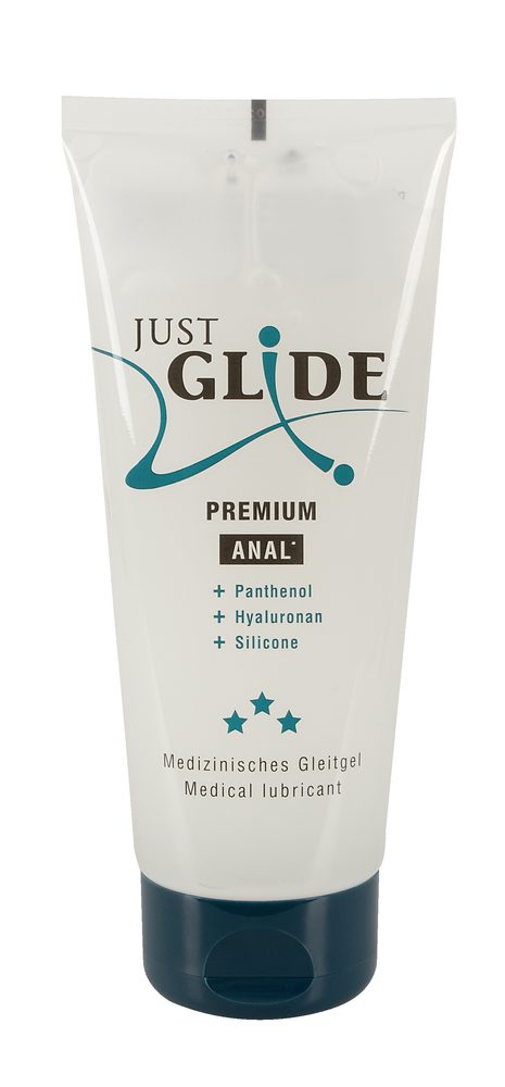 Levně Just Glide Premium Anal Lubricant 200 ml