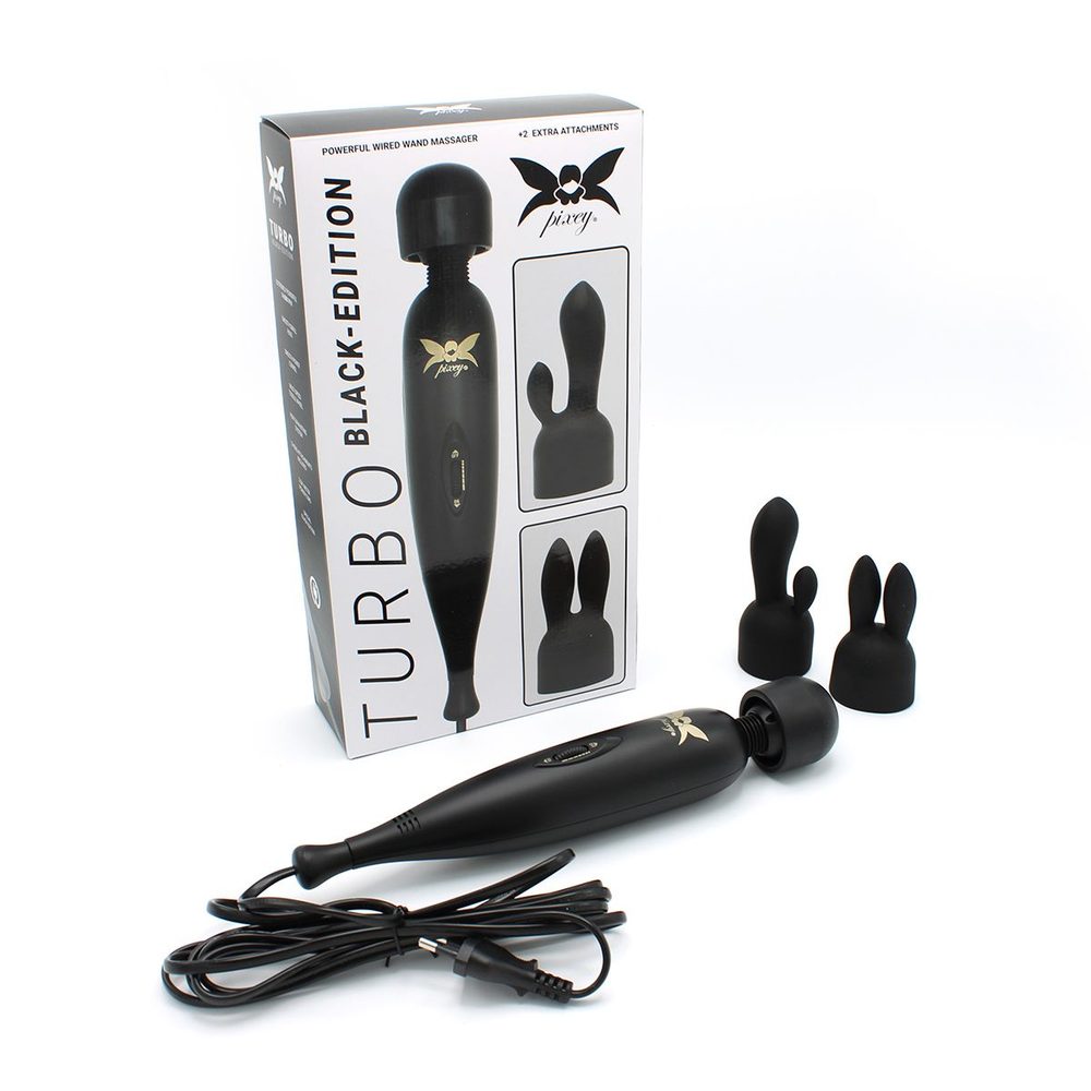 Pixey Turbo Black Edition with 2 Attachments (obrázek 3)