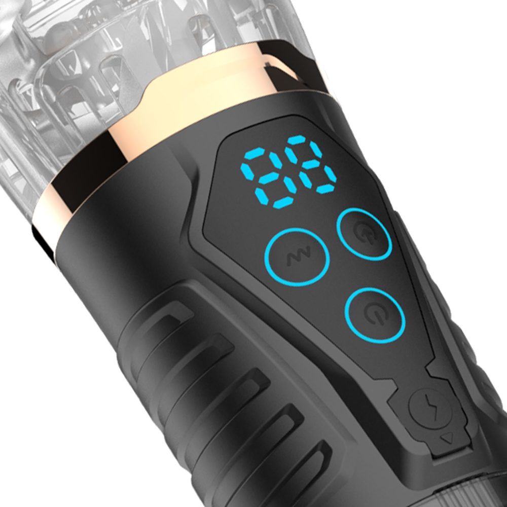 Teazers Masturbator with Powerful Suction Vibrating (obrázek 7)