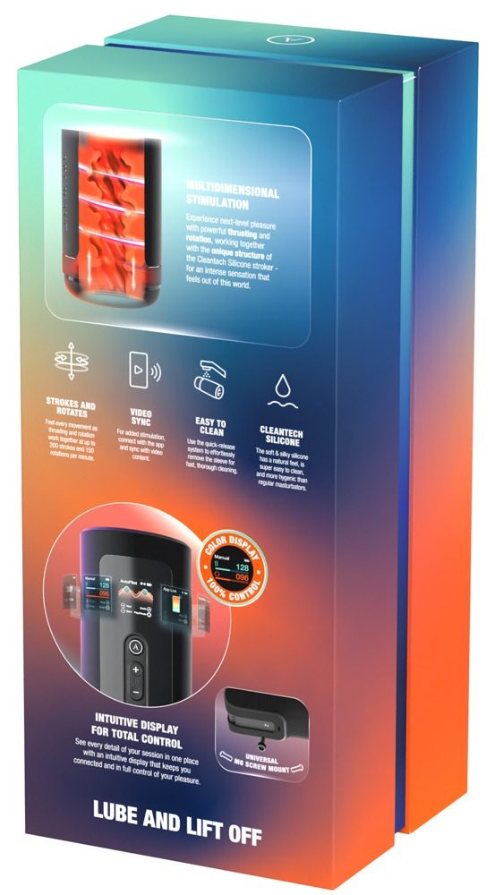 Arcwave Thruster The Ultimate Design Automatic Power Stroker with Rotation Black (obrázek 6)