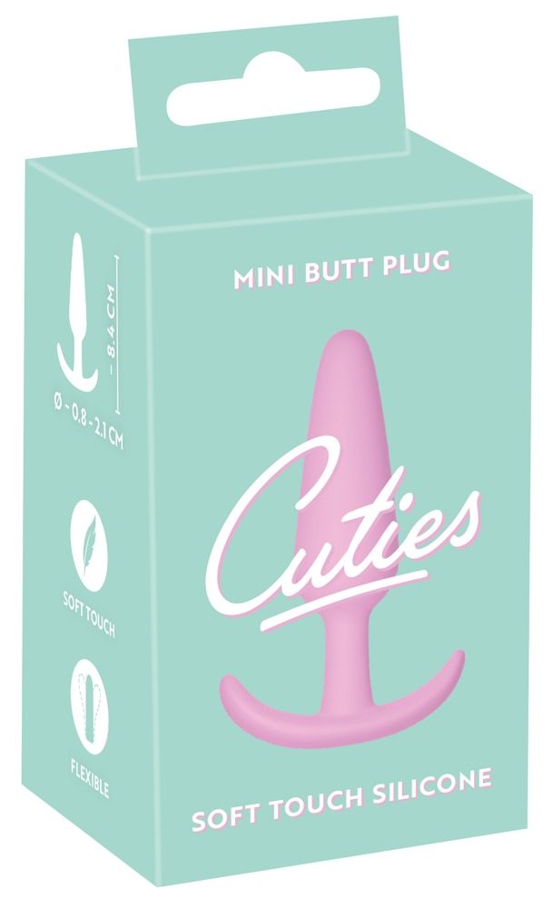 Cuties Mini Butt Plug Pink (obrázek 8)