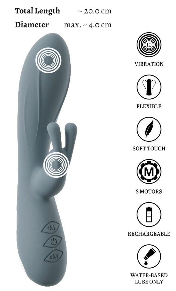 beau coeur Velina Rabbit Vibrator (obrázek 7)