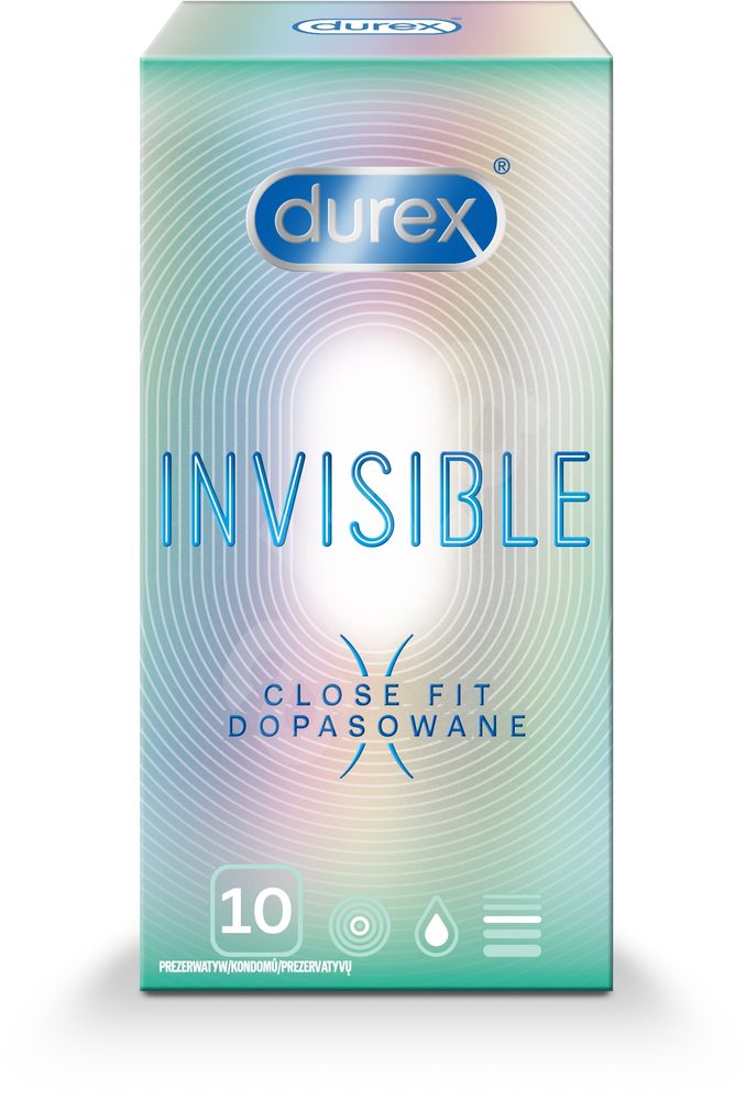 Levně Durex Invisible 10 ks