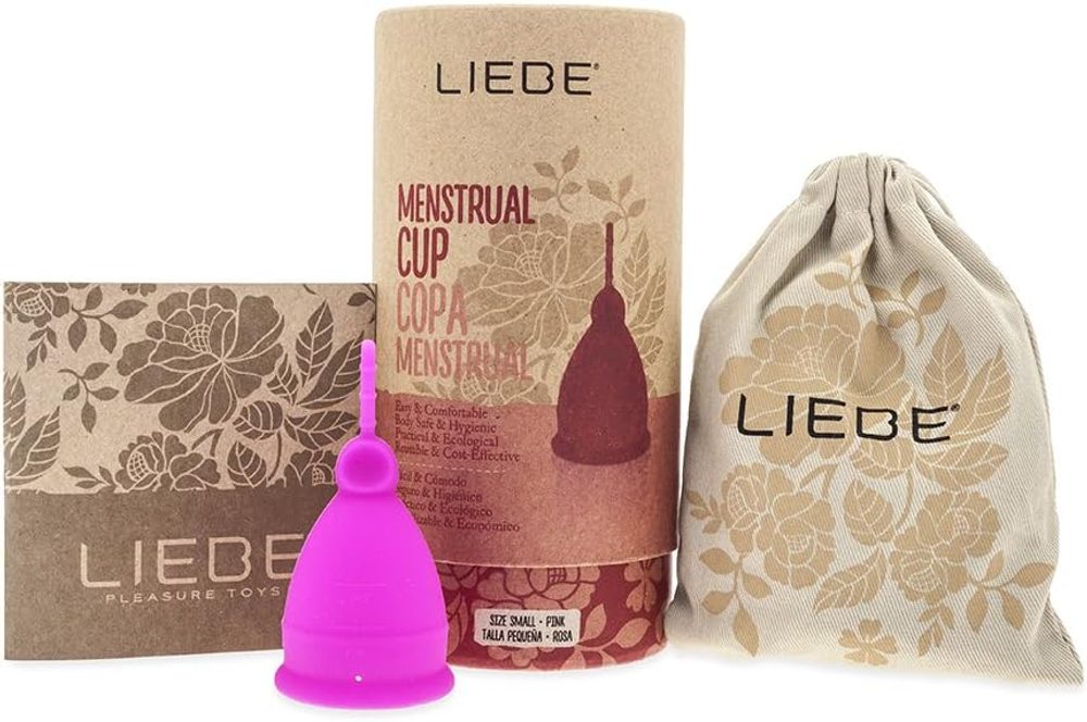 Liebe Menstrual Cup Pink Small