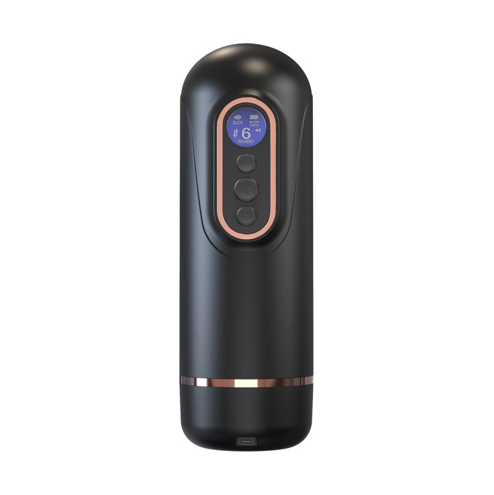 Teazers Telescopic Masturbator Black (obrázek 3)