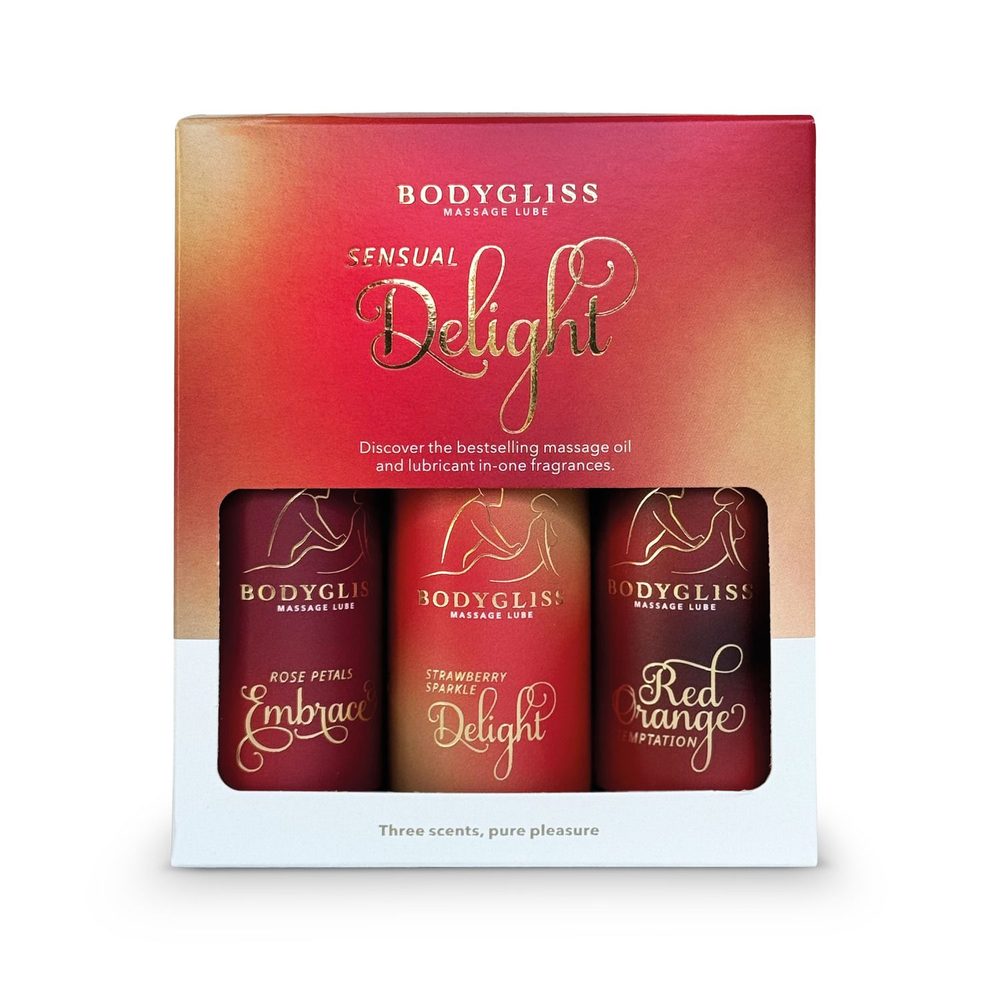 BodyGliss Massage Lube Collection Sensual Delight 3 x 50 ml (obrázek 2)