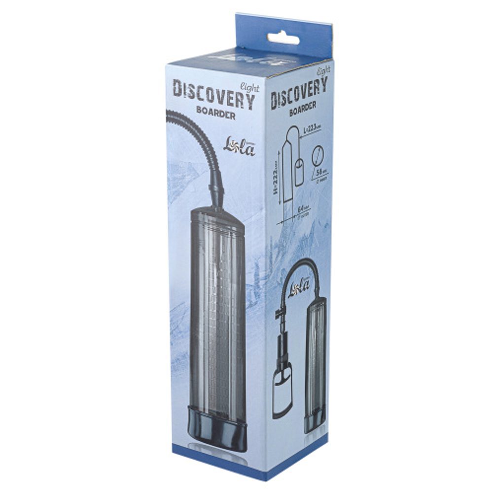 Lola Games Vacuum Pump Discovery Light Boarder Charcoal (obrázek 3)
