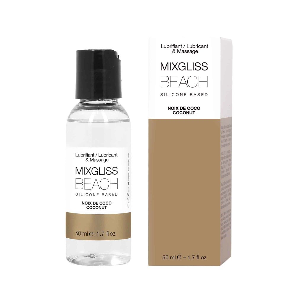Levně Mixgliss Beach Silicone Lubricant Coconut 50 ml