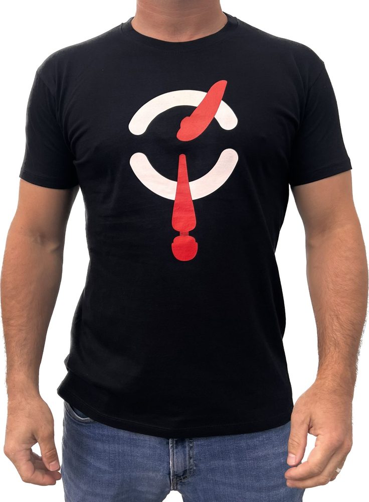 E-shop Pánske tričko erotický veľtrh vzor hračky - XL