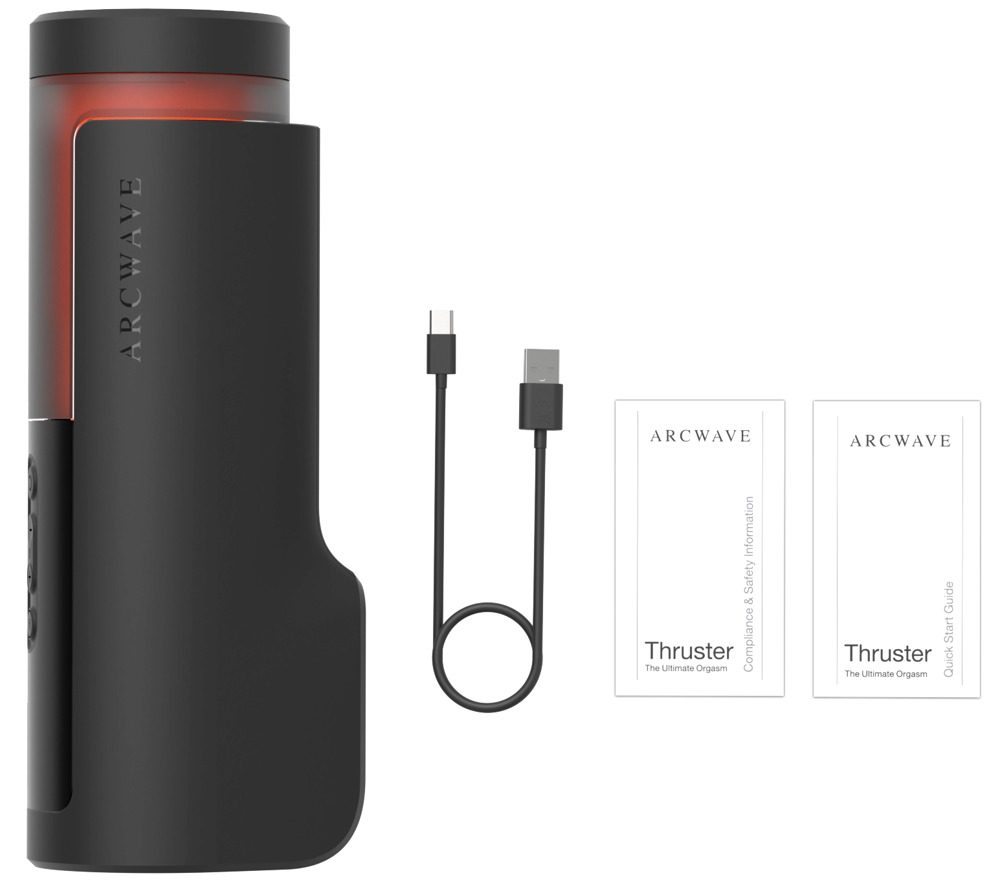 Arcwave Thruster The Ultimate Design Automatic Power Stroker with Rotation Black (obrázek 8)