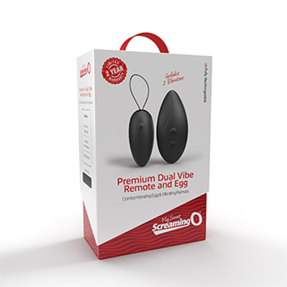 The Screaming O - Premium Dual Vibe Remote & Egg (obrázek 7)