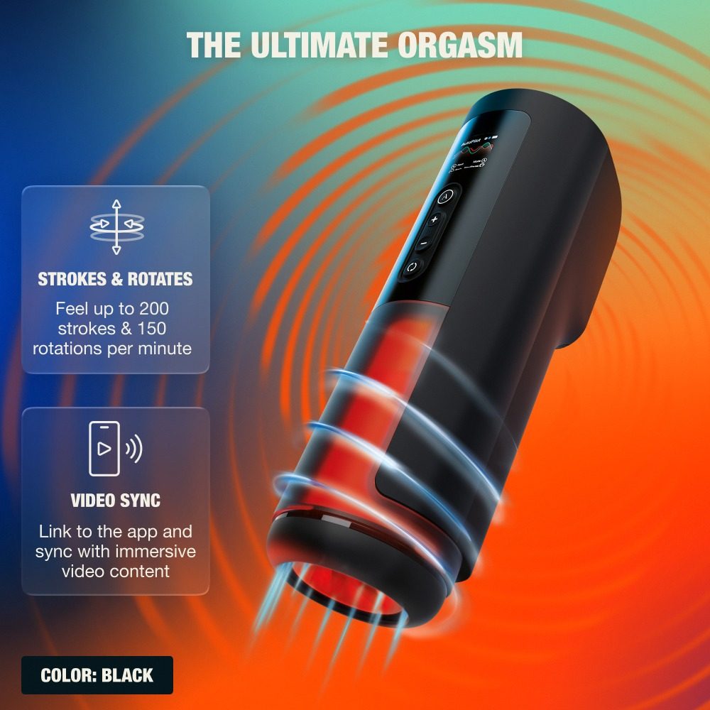 Arcwave Thruster The Ultimate Design Automatic Power Stroker with Rotation Black (obrázek 10)