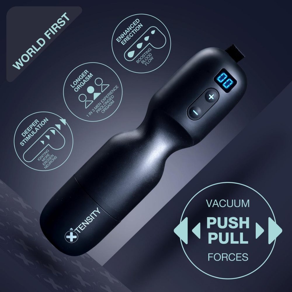Xtensity 1 Masturbator Black (obrázek 3)