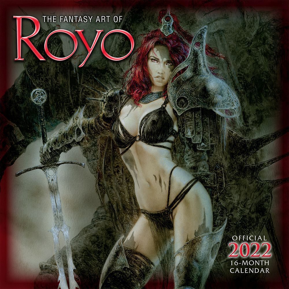 Levně FANTASY ART OF ROYO - 2022 CALENDAR