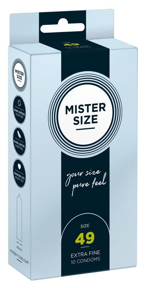E-shop Mister Size thin 49mm 10ks