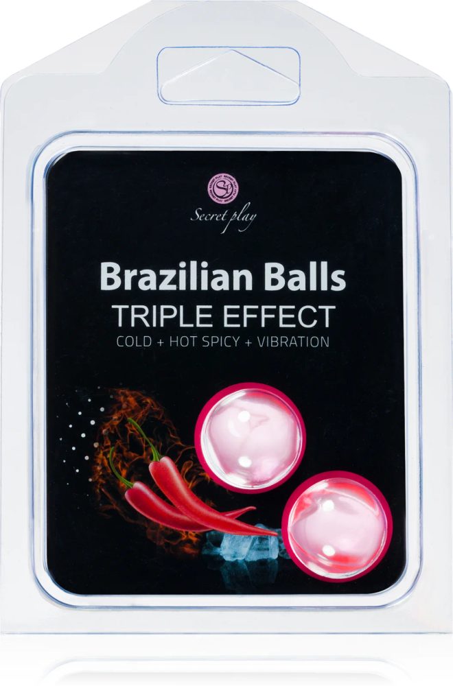 E-shop Secret Play Brazilian Balls Strawberry 2 ks