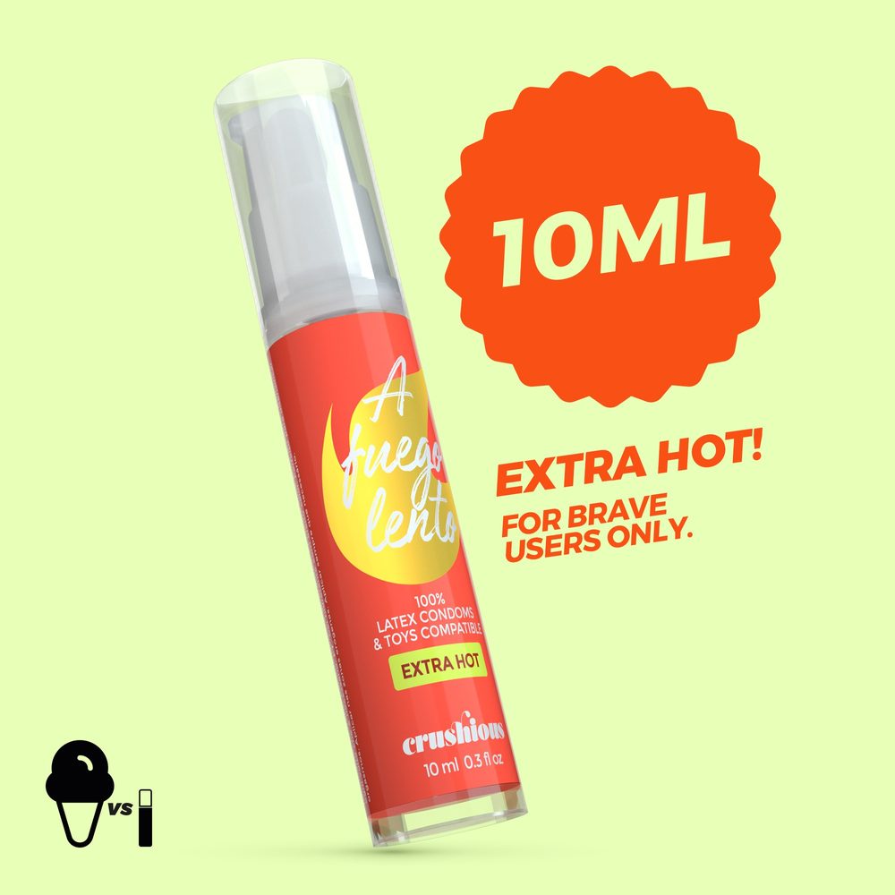 Crushious A Fuego Lento Heat Effect Lubricant Gel 10ml (obrázek 6)