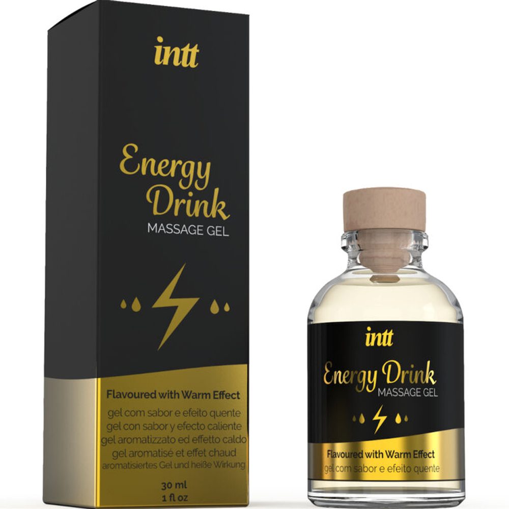 intt Energy Drink Warming Massage Gel 30 ml