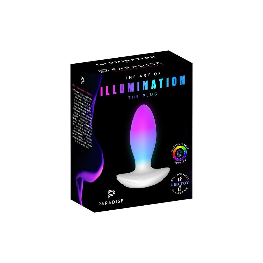 Paradise Pleasure Products - Illumination The Plug - White (obrázek 17)